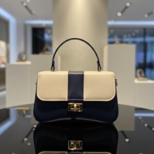 Dual Tone Luxe Handbag I-5002