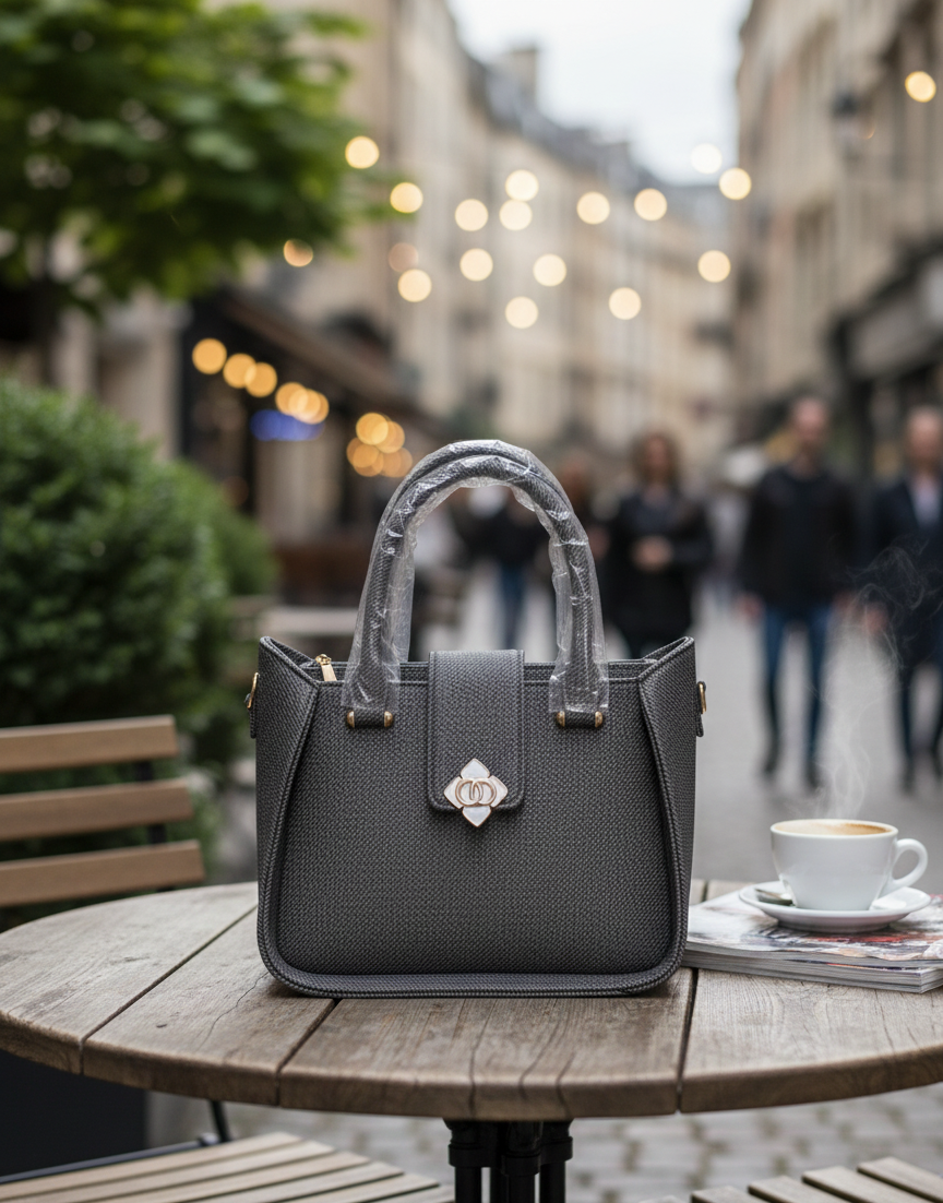 Aflah Fashion Premium Structured Handbag A-5008