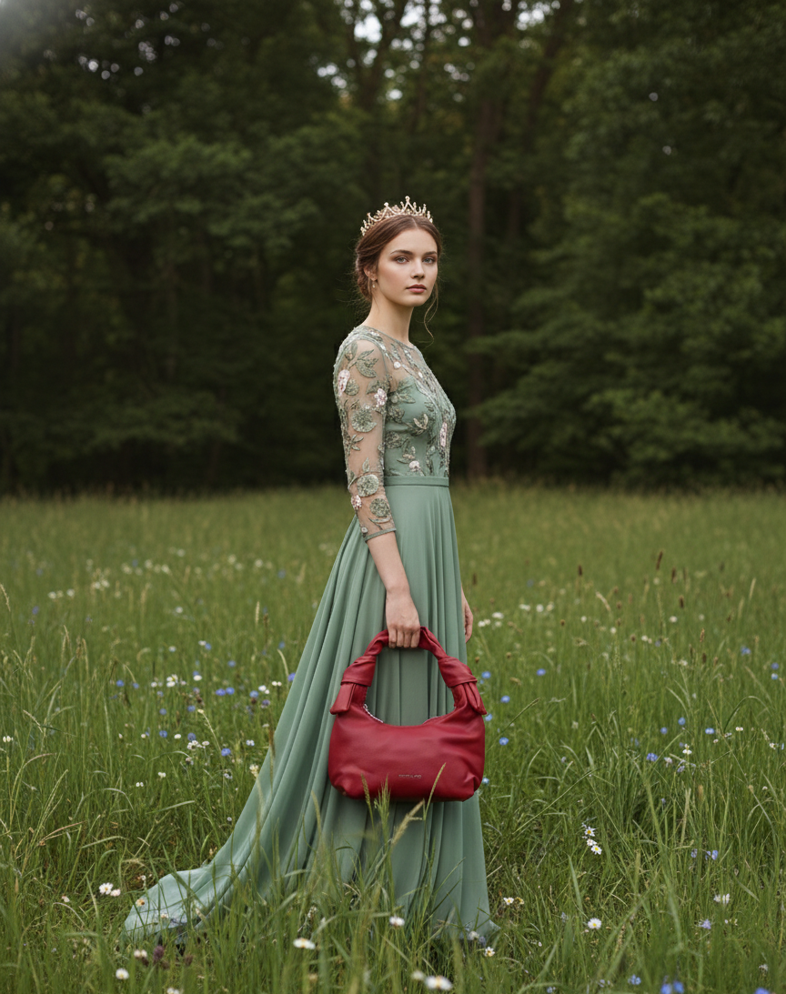 Aflah Fashion Silky Mini Handbag A-5012 - Image 3