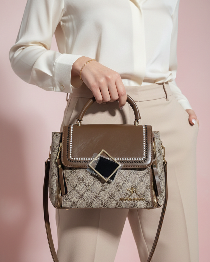 Aflah Fashion Premium Designer Handbag A-3088 - Image 2